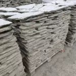 Галтованный Дракон песчаник серо-зеленый 1 м³ (37-40 м²), 10-20 мм для облицовки фасада